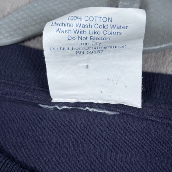 Majestic New York Yankees Yankee Stadium Navy Long Sleeve Shirt Small - Picture 6 of 6